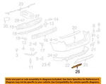 Chevrolet Gm Oem 2016 Equinox Rear Bumper-access Cover 23477044. Fixed Price $38.73.