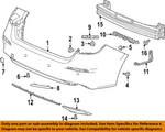 Honda Oem 22-25 Civic Rear Bumper Components-outer Molding 71541T20A50. Fixed Price $25.67.