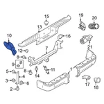 Ford F-150 2009-2014 9L3Z17788A Rear Left Bumper Face Bar Bracket. Fixed Price $101.04.
