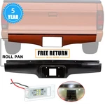 Rear Steel Bumper Roll Pan W/light For 1982-1993 Chevy S10 Gmc S15 Sonoma Pickup. Fixed Price $56.59.