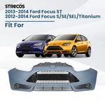Front Bumper Cover Assembly Grille Set 2012-2014 Ford Focus St W/ Fog Light. Fixed Price $251.99.