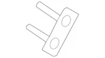 Genuine Ford Mount Brace HL3Z-17C886-B. Fixed Price $42.01.