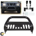3" Black For Nissan Frontier 2005-2021 Bumper Bull Bar Brush Grille Guard. Fixed Price $91.50.
