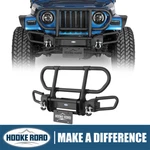 Hooke Road Front Bumper W/ Grille Brush Guard For Jeep Wrangler Yj Tj 1987-2006. Fixed Price $249.88.