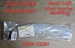 Genuine Mitsubishi 2015-2020 Outlander Rear Left Wheel Opening Molding 7407A679. Fixed Price $59.98.