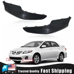 Front Bumper Spoiler Lips Set Body Kit For 2011 2012 2013 Toyota Corolla Style. Fixed Price $34.99.