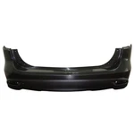 New Black Rear Bumper Cover Replaces C51350221EBB Without Park Assist Sensor. Fixed Price $371.29.