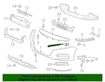 New Oem 18-20 Honda Accord Fr Rh Bumper Grille Upper Bezel Molding 71114-TVA-A00. Fixed Price $39.95.