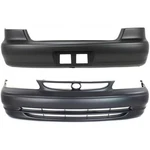 Front Rear Bumper Covers Set For 1998-2000 Toyota Corolla Ce Le. Fixed Price $293.04.