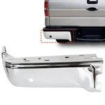 09-14 Ford F150 Rear Bumper Face Bar End Cap W/ Sensor Hole Lh Driver Side. Fixed Price $53.99.