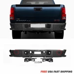 Black Rear Step Bumper W/side Pads& Sensor Holes For 07-13 Silverado Sierra 1500. Fixed Price $209.00.