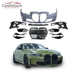 For 19 Bmw Series 330I G20 G21 Upgrade To 22 M3 M4 Front Bumper Body Kit. Fixed Price $530.00.