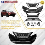 For 2019-2024 Nissan Murano S/sl/sv Front Bumper Cover Grille Kit W/ Fog Lights. Fixed Price $486.18.
