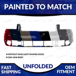 New Painted To Match 2001-2005 Volkswagen Passat Unfolded Front Bumper. Fixed Price $184.99.