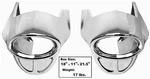 1957 Chevrolet Belair, 150 & 210 Rear End Bumpers - Pair New Dii. Fixed Price $501.71.