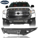Hooke Off-road Front Bumper For Toyota Tundra 14-21 W/led Lights & D-rings. Fixed Price $539.47.