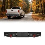 Aaiwa Rear Bumper Black Texture For 2000-2006 Toyota Tundra W/ Lights & D-rings. Fixed Price $467.98.