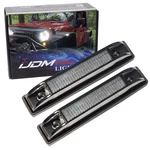 Smoked 6-LED White Fender Flare Side Marker Lamps For Jeep Wrangler Tj Jk And Jl. Fixed Price $23.09.