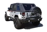 Rampage 88606 Rear Bumper For 2007-2018 Jeep Wrangler (black). Fixed Price $575.95.
