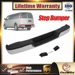 New Complete Chrome Rear Step Bumper For 1996-2023 Chevy Express Gmc Savana. Fixed Price $169.99.