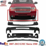 Front Bumper Primed Kit With Upper & Lower Covers For 2007-2013 Gmc Sierra 1500. Fixed Price $438.52.
