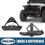 Hooke Road Front Rear Bumper For 2007-2018 Jeep Wrangler Jk W/stinger Bull Bar. Fixed Price $259.46.