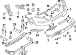 Genuine Porsche Support 95B-807-997-D-OK1. Fixed Price $17.61.
