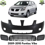 Front Bumper Cover Primed Plastic & Fog Lights For 2009-2010 Pontiac Vibe. Fixed Price $1997.01.