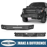 Hooke Road Steel Front Rear Bumper Replacement 2009-2014 Ford F-150 Pickup. Fixed Price $499.39.