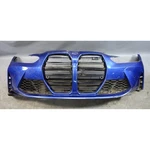 Damaged 21-25 Bmw G8X M3 M4 Front Bumper Trim Cover Portimao Blue Oem. Fixed Price $350.00.