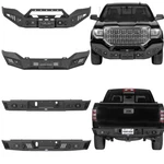 Front Rear Back Bumper Reinforcement W/led Light Fit 2016-2018 Gmc Sierra 1500. Fixed Price $369.71.