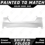 New Painted *040 White* Rear Bumper Cover For 2018-2024 Toyota Camry Xle. Fixed Price $380.99.