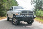 Fab Fours DR10-RS2962-1 Red Steel Front Bumper Fits 2500 3500 Ram. Fixed Price $1369.99.