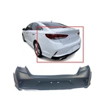 Bumper Cover Fascia For 2018 2019 Hyundai Sonata Ultimate Sel Eco Rear Primed. Fixed Price $159.10.