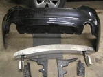 Audi A6 Quattro 06-08 Sedan Rear Bumper Cover Park Assist Black. Fixed Price $150.00.