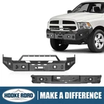 Hooke Road Front Rear Bumper For 2009-2012 Dodge Ram 1500 W/winch Plate Assembly. Fixed Price $299.44.