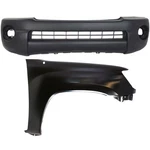 Front Bumper Cover Kit Includes Passenger Side Fender For 2005-11 Toyota Tacoma. Fixed Price $244.15.