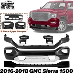 Front Bumper Paintable Steel & Fog Lights Kit For 2016-2018 Gmc Sierra 1500. Fixed Price $594.85.