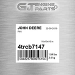 4TRCB7147 Pin Fits John Deere (surplus Open Box). Fixed Price $257.69.