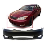 Bumper Cover For 2002-2004 Toyota Camry Se Xle 52119AA905 Front Primed. Fixed Price $135.68.