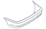 Genuine Bmw Bumper Cover 51-12-7-112-643. Fixed Price $725.84.