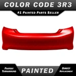 New Painted *3R3 Red* Rear Bumper Cover Replacement For 2012-2014 Toyota Camry. Fixed Price $380.99.