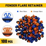 100X Fender Flare Retainer Clips For Tacoma Toyota 05-16 75397-35010 75495-35010. Fixed Price $10.92.