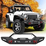 Off-road Front Bumper W/led Lights For 2007-26 Jeep Wrangler Jk/jl Gladiator Jt. Fixed Price $208.99.