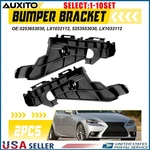 Black Front Bumper Bracket Retainer For Lexus IS250 IS350 2014-2016 2-20X. Fixed Price $20.99.