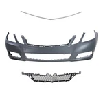 Front Bumper Cover + Grille Trims For 2010-2013 Mercedes E350 E550. Fixed Price $372.78.