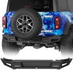 Classic Offroad Steel Rear Back Bumper W/ Led Lights Fit 2021-2026 Ford Bronco. Fixed Price $299.96.
