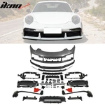 For 12-19 Porsche 911 Turbo Sd Style Front Bumper Cover + Drl Upgrade 991 To 992. Fixed Price $2999.99.