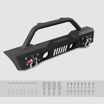 Front Bumper Fit For 2007-2017 2018 Jeep Wrangler Jk & Unlimited W/ Winch Plate. Fixed Price $196.79.