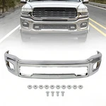 For 2019-2024 Ram 2500 3500 Front Bumper Face Bar W/ Fog Lamp Holes Chrome Steel. Fixed Price $259.99.